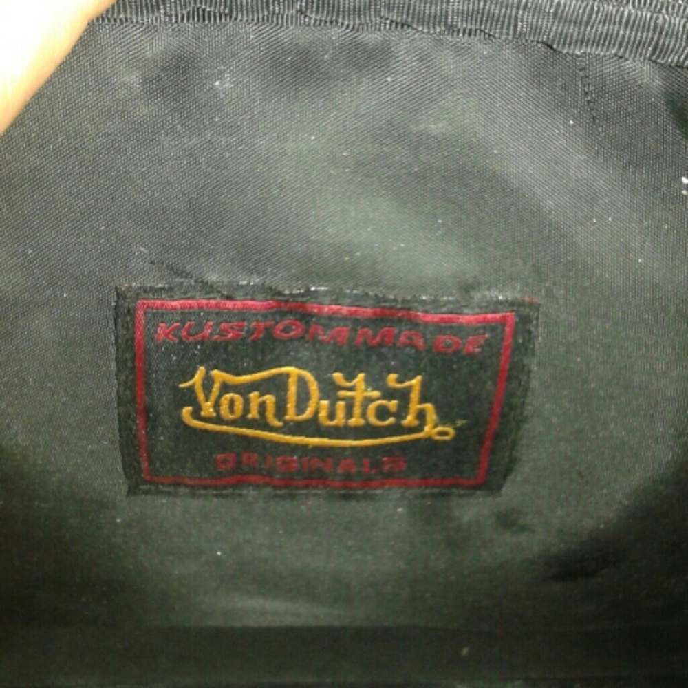 Von Dutch Authentic Tote Bag/Purse Bowler Bag Y2K - Picture 7 of 8
